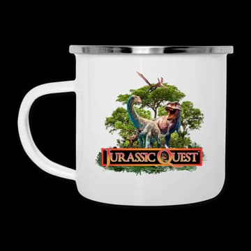 Jurassic Quest Classic Campsite Mug