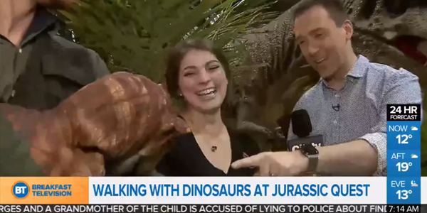Image from news segment