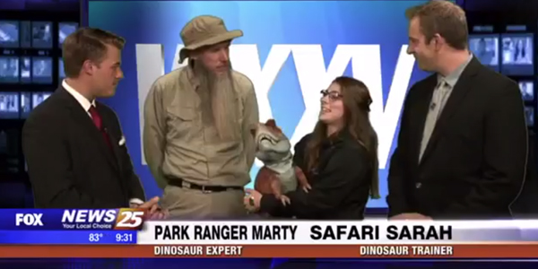 Image from news segment