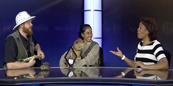 Image from news segment